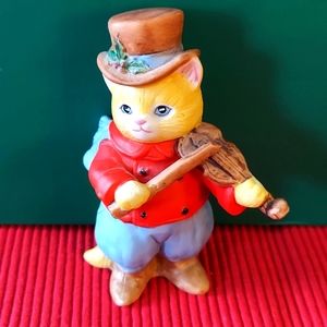Vintage Kitty Cucumber J P Buster Figurine